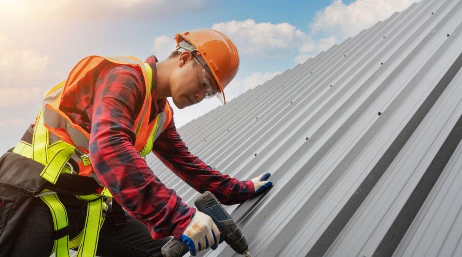 Professional metal roof installation in Milesville, SD